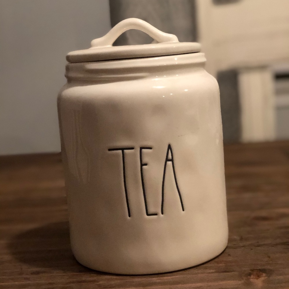 Rae Dunn Tea Canister